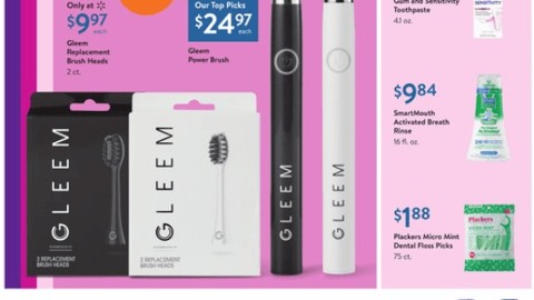 Walmart Gleem Circular Feature